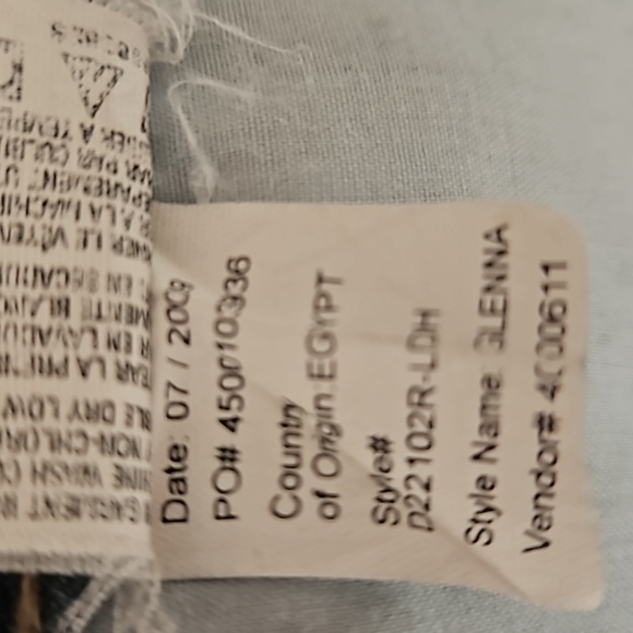 8 2009Gloria Vanderbilt Glenna in indigo  dark wash embroidered rare find - Picture 10 of 11